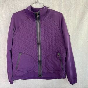 Womens Riding Jacket Noble Outfitters Impulse Fleece Jacket Purple Size Large